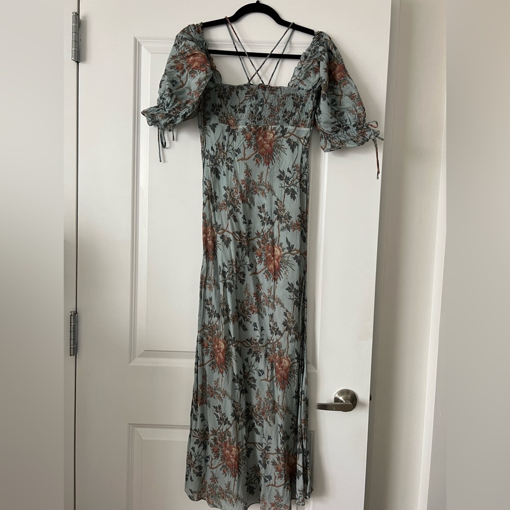 DOEN Antique Floral Maxi Dress